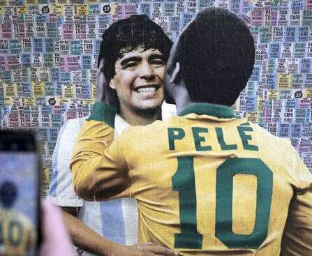 A world without Pele, Maradona
