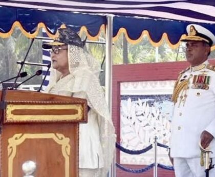 PM Hasina asks to enhance Navy's disaster preparedness