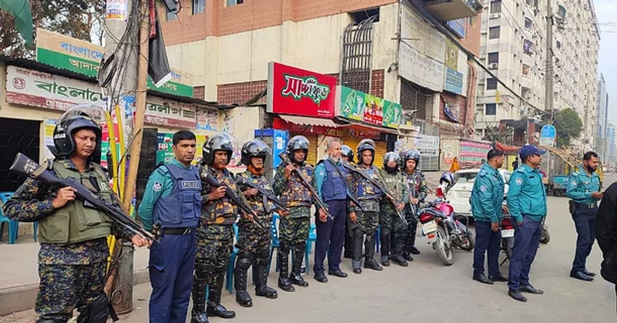 Deserted roads at BNP's Dhaka rally, police on alert