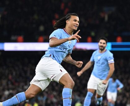 Man City knock Arsenal out of FA Cup with AK strike