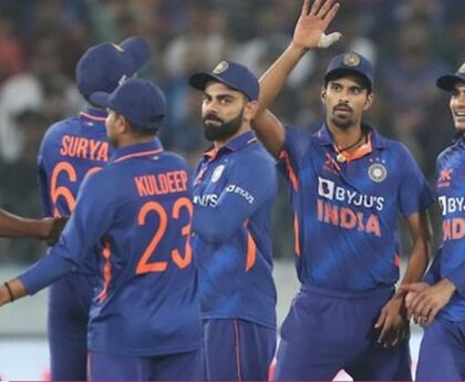 India beat New Zealand by 12 runs in first match of thrilling ODI series