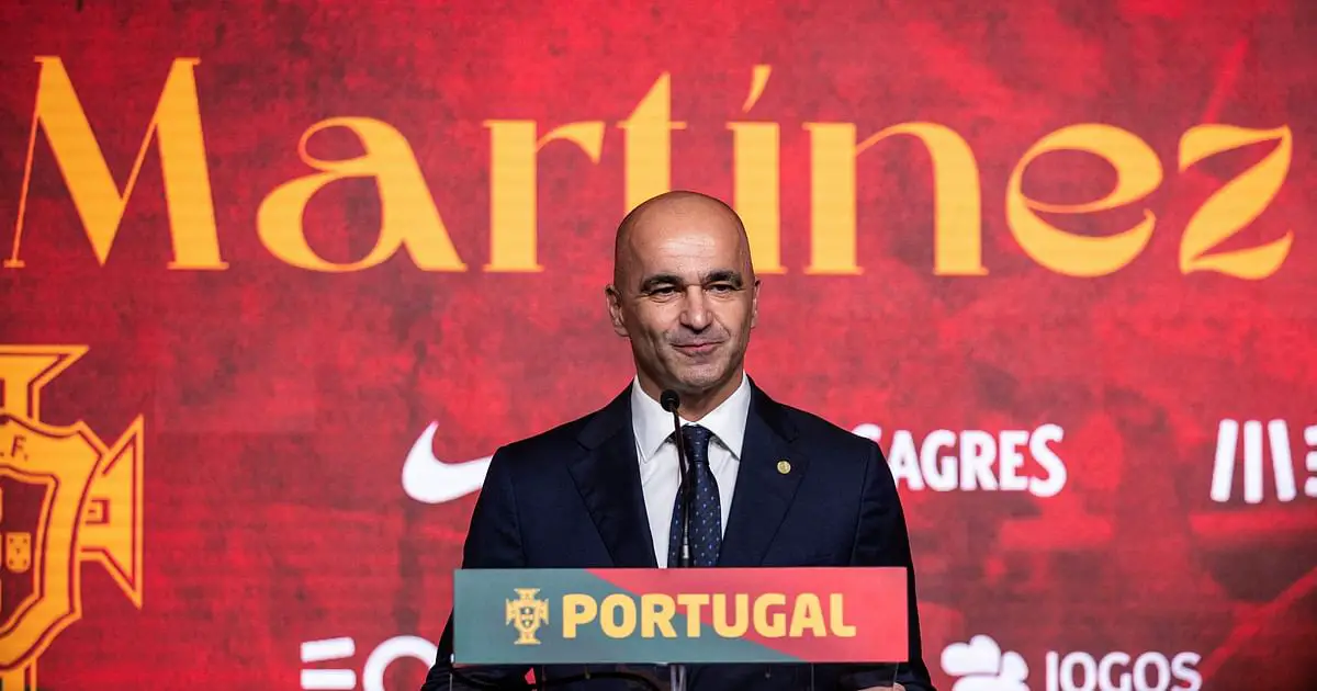 Roberto Martinez named as coach of Portugal