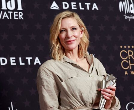 Blanchett slams 'patriarchal' award show after accepting Best Actress award
