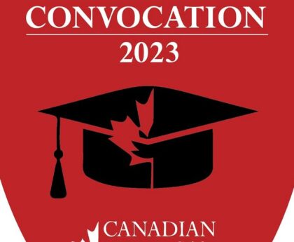 Canadian University's first convocation on January 31