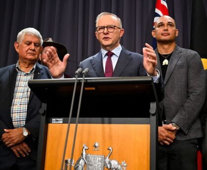 Emotional Australian PM pushes Indigenous referendum