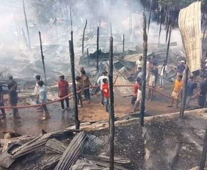 45 shops, houses gutted in Bandarban fire
