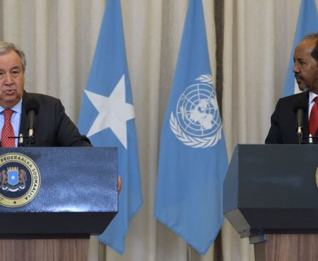 UN chief Guterres on second visit to Somalia