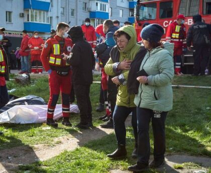 Russian attacks kill 26 including five children
