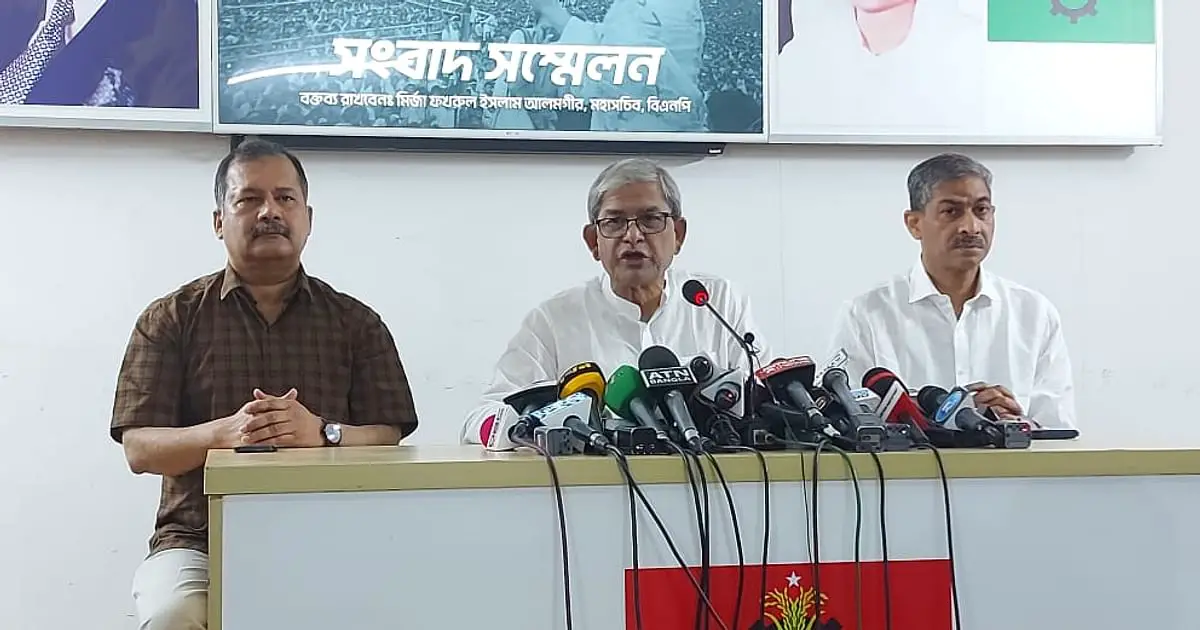 Al Sarkar plans to convict and jail popular BNP leaders before next elections: Fakhrul
