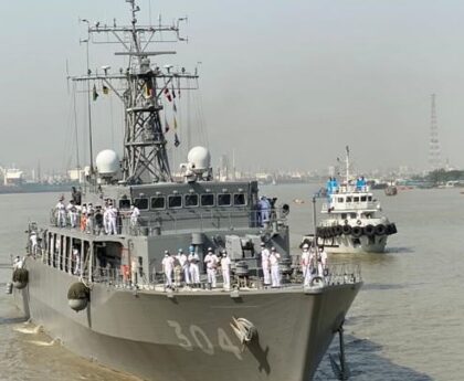 2 ships of Japan Maritime Self-Defense Force arrive at Chattogram Port