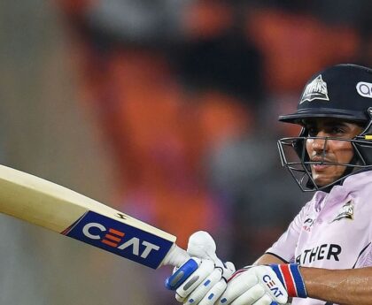 Gill's ton Gujarat in playoffs, Hyderabad out