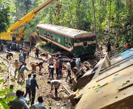 Train services resume on Sylhet route after 15 hours