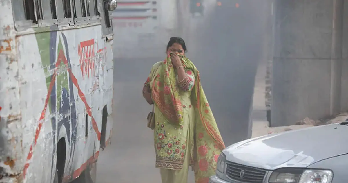 Dhaka's air this morning was the 5th most polluted in the world