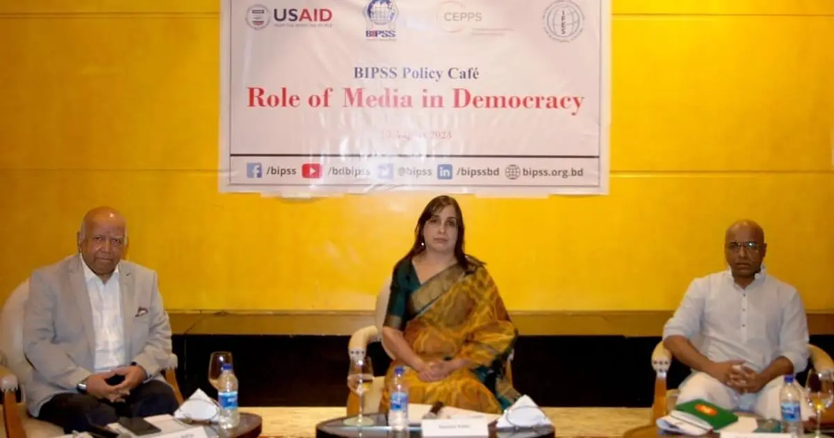"Media has an important role in the upcoming elections in Bangladesh"