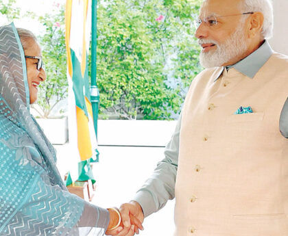 Sheikh Hasina, Narendra Modi stressed on regional stability