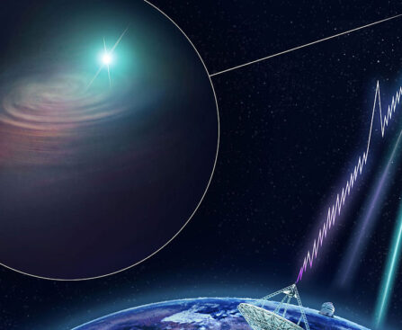 Farthest radio burst observed by astronomers