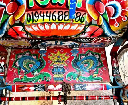 Fading colours: Bangladesh's endangered rickshaw art