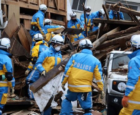 Japan earthquake: Hundreds killed, 78 dead - latest updates and rescue efforts