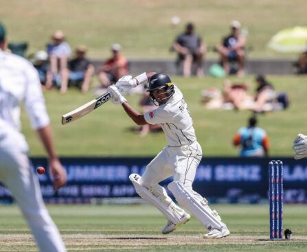 Ravindra's double century helps New Zealand win the first Proteas test