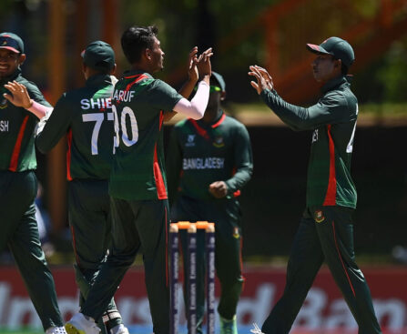 Under-19 World Cup: Bangladesh needs 156 runs in 38.1 overs to reach semi-finals