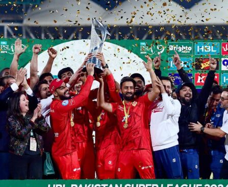 Islamabad United won the Pakistan Super League in a thrilling match on the last ball.