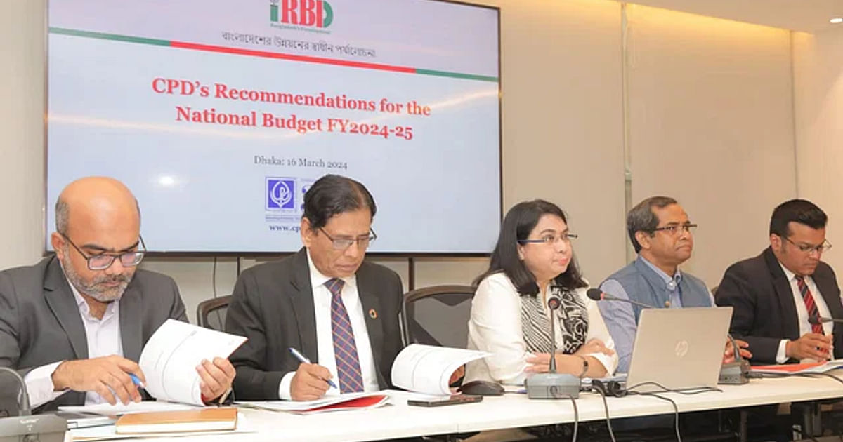 Revenue deficit may be Tk 820b in current financial year: CPD