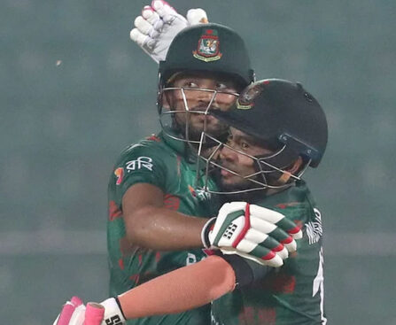 Nazmul leads Bangladesh to victory in the first ODI against Sri Lanka