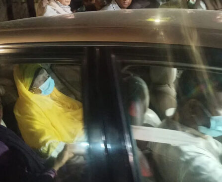 Khaleda Zia was admitted to the hospital at midnight
