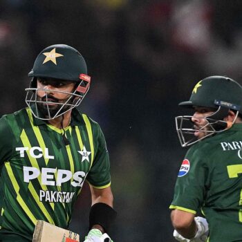 Azam, Zaman take Pakistan to 178-5 in fifth T20I